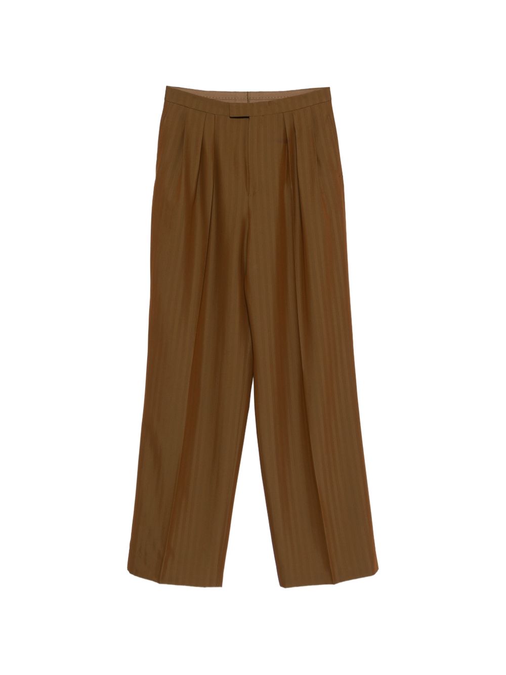 Pantaloni a righe preaches in marrone Dries van noten - uomo 