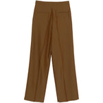 Pantaloni a righe preaches in marrone Dries van noten - uomo 