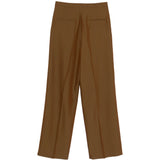 Pantaloni a righe preaches in marrone Dries van noten - uomo 