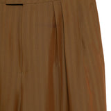 Pantaloni a righe preaches in marrone Dries van noten - uomo 