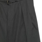 Pantaloncini con cintura e pieghe frontali in grigio Dries van noten - uomo 