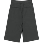 Pantaloncini con cintura e pieghe frontali in grigio Dries van noten - uomo 