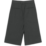 Pantaloncini con cintura e pieghe frontali in grigio Dries van noten - uomo 