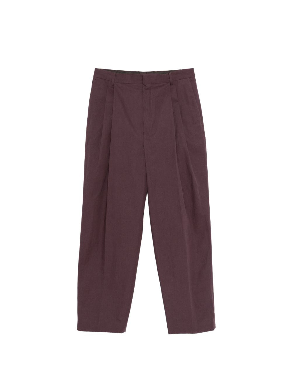 Pantaloni Phoenix con pieghe in viola Dries van noten - uomo 