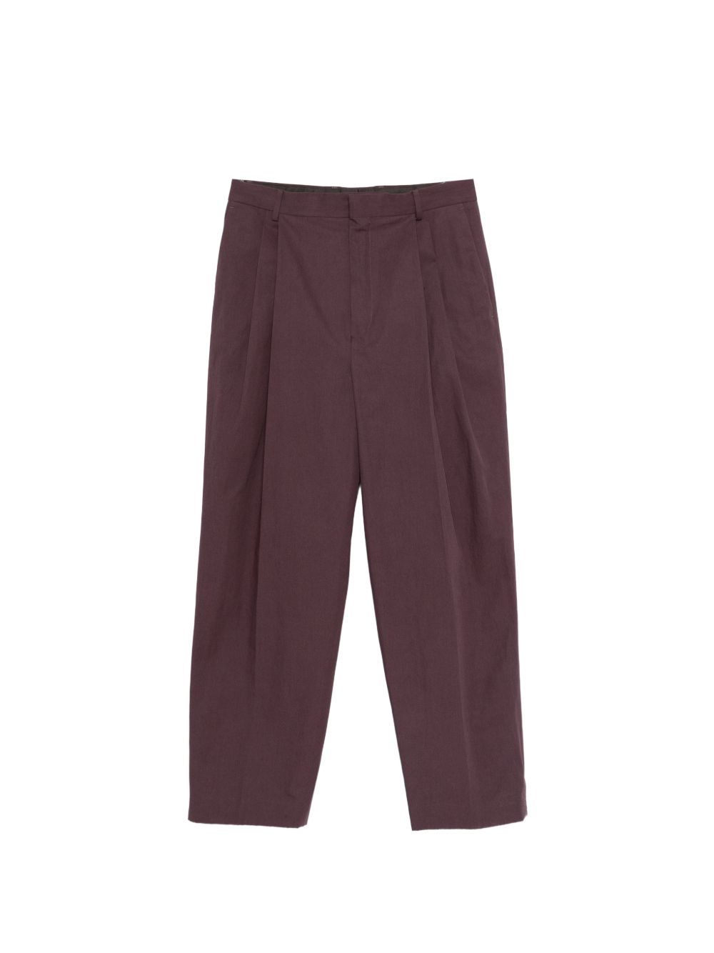 Pantaloni Phoenix con pieghe in viola Dries van noten - uomo 