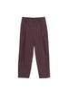 Dries Van Noten Men's Phoenix Pleated Trousers in Purple
