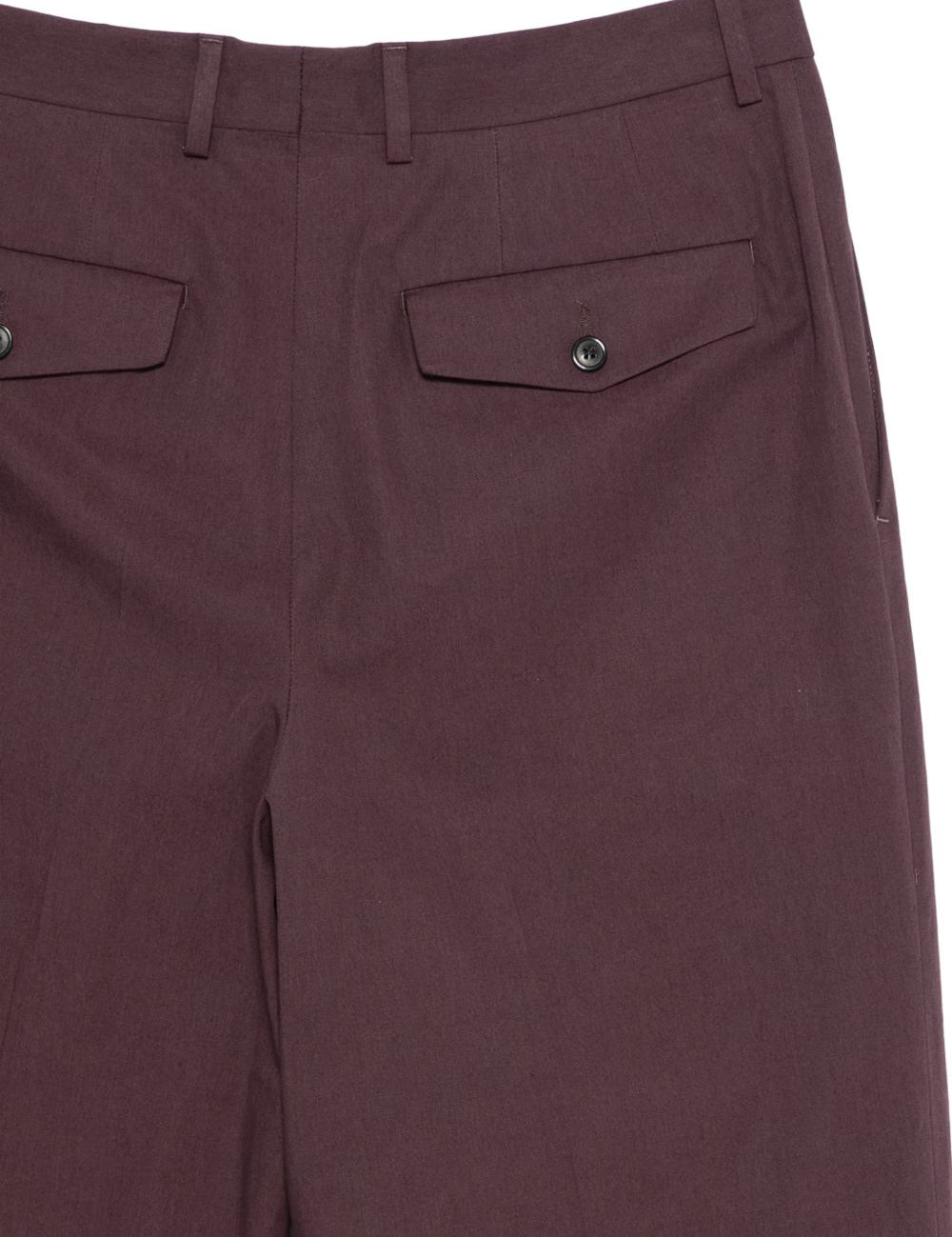 Pantaloni Phoenix con pieghe in viola Dries van noten - uomo 