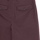 Pantaloni Phoenix con pieghe in viola Dries van noten - uomo 