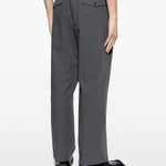 Pantaloni Phoenix con pieghe in grigio Dries van noten - uomo 