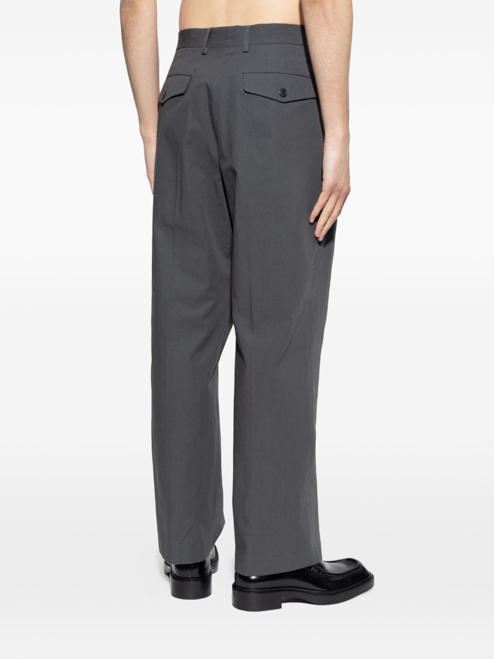 Pantaloni Phoenix con pieghe in grigio Dries van noten - uomo 
