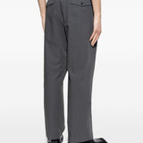 Pantaloni Phoenix con pieghe in grigio Dries van noten - uomo 