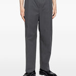 Pantaloni Phoenix con pieghe in grigio Dries van noten - uomo 