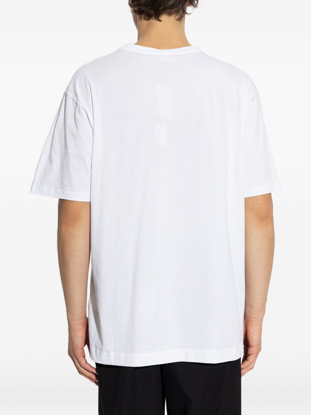 T-shirt a maniche corte heer in bianco Dries van noten - uomo 