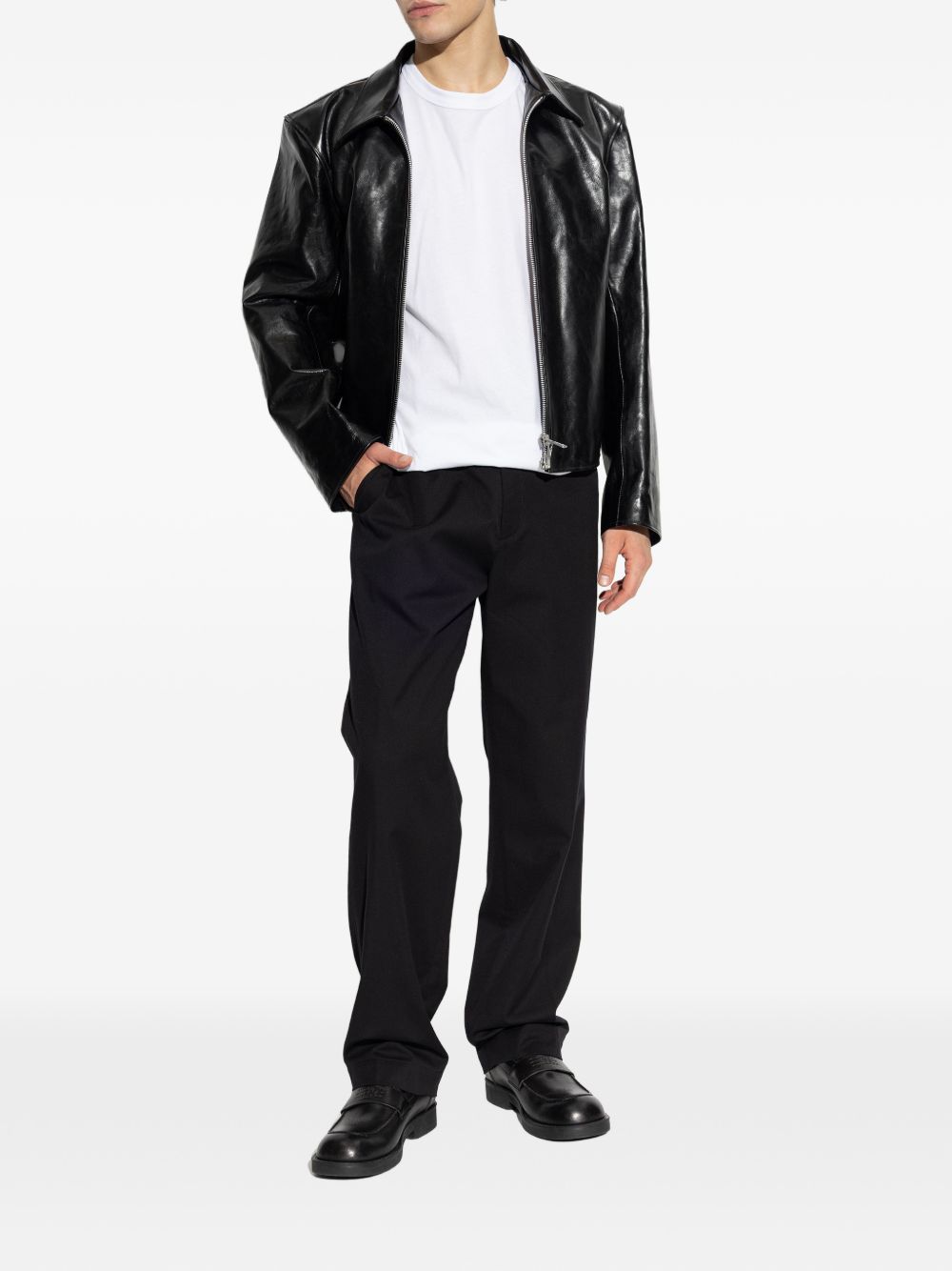 T-shirt a maniche corte heer in bianco Dries van noten - uomo 