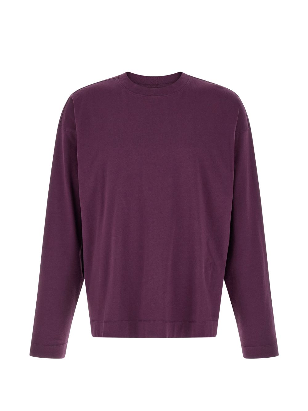 T-shirt girocollo a maniche lunghe hegland in viola Dries van noten - uomo 