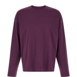 T-shirt girocollo a maniche lunghe hegland in viola Dries van noten - uomo 