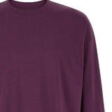 T-shirt girocollo a maniche lunghe hegland in viola Dries van noten - uomo 