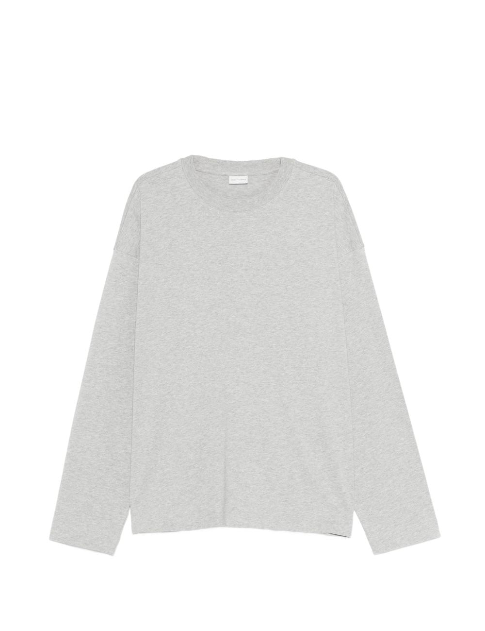 T-shirt a maniche lunghe hegland in grigio 