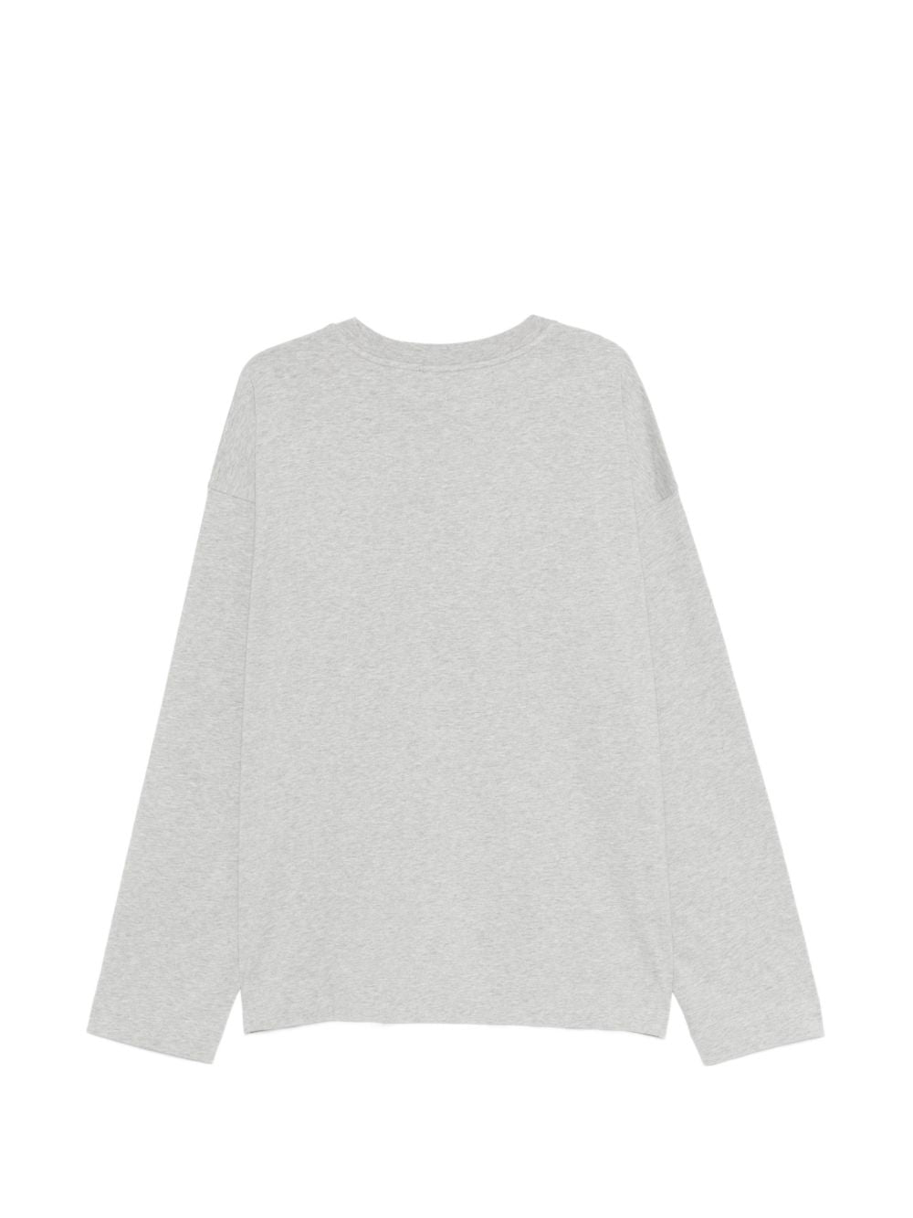 T-shirt a maniche lunghe hegland in grigio 
