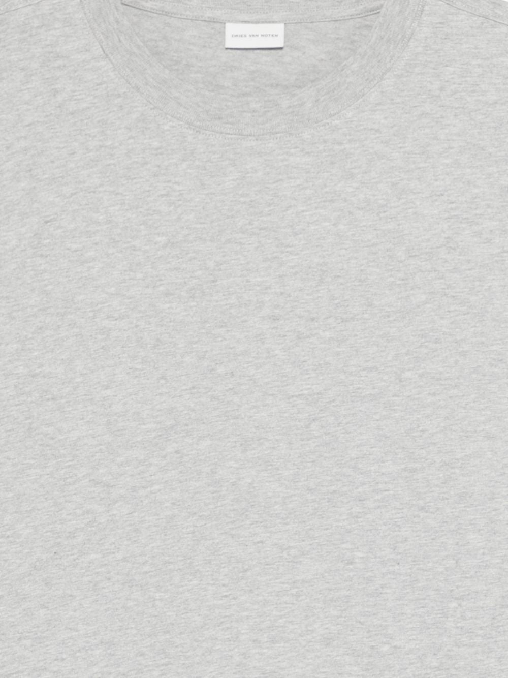 T-shirt a maniche lunghe hegland in grigio 