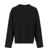 T-shirt a maniche lunghe hegland in nero 