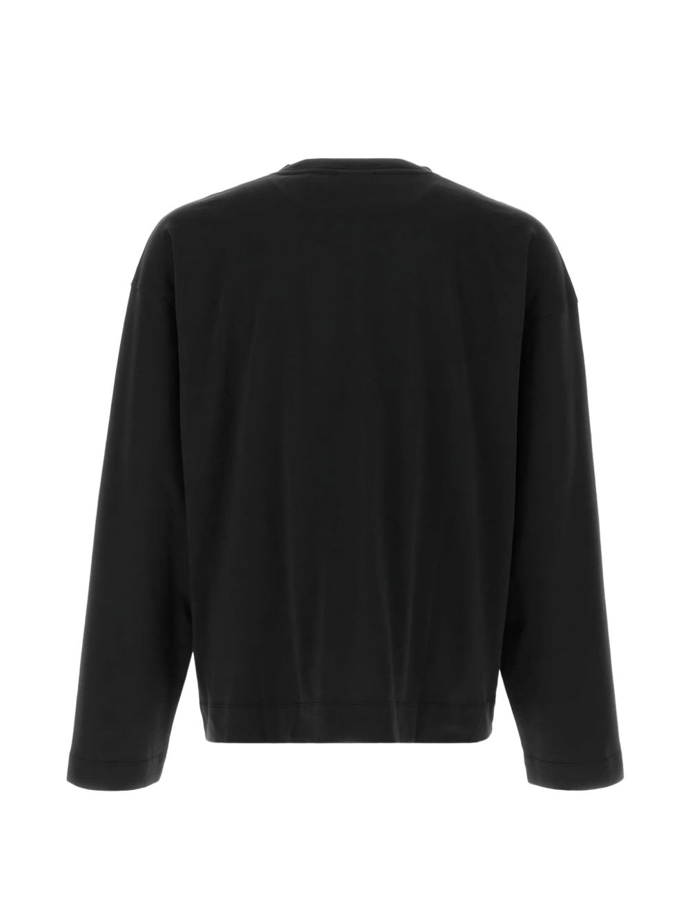 T-shirt a maniche lunghe hegland in nero 