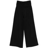 Pantaloni a gamba larga Hama in nero Dries van noten - uomo 
