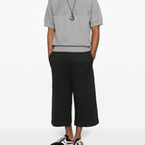 Shorts con vita elasticizzata harker bis  in grigio Dries van noten - uomo 