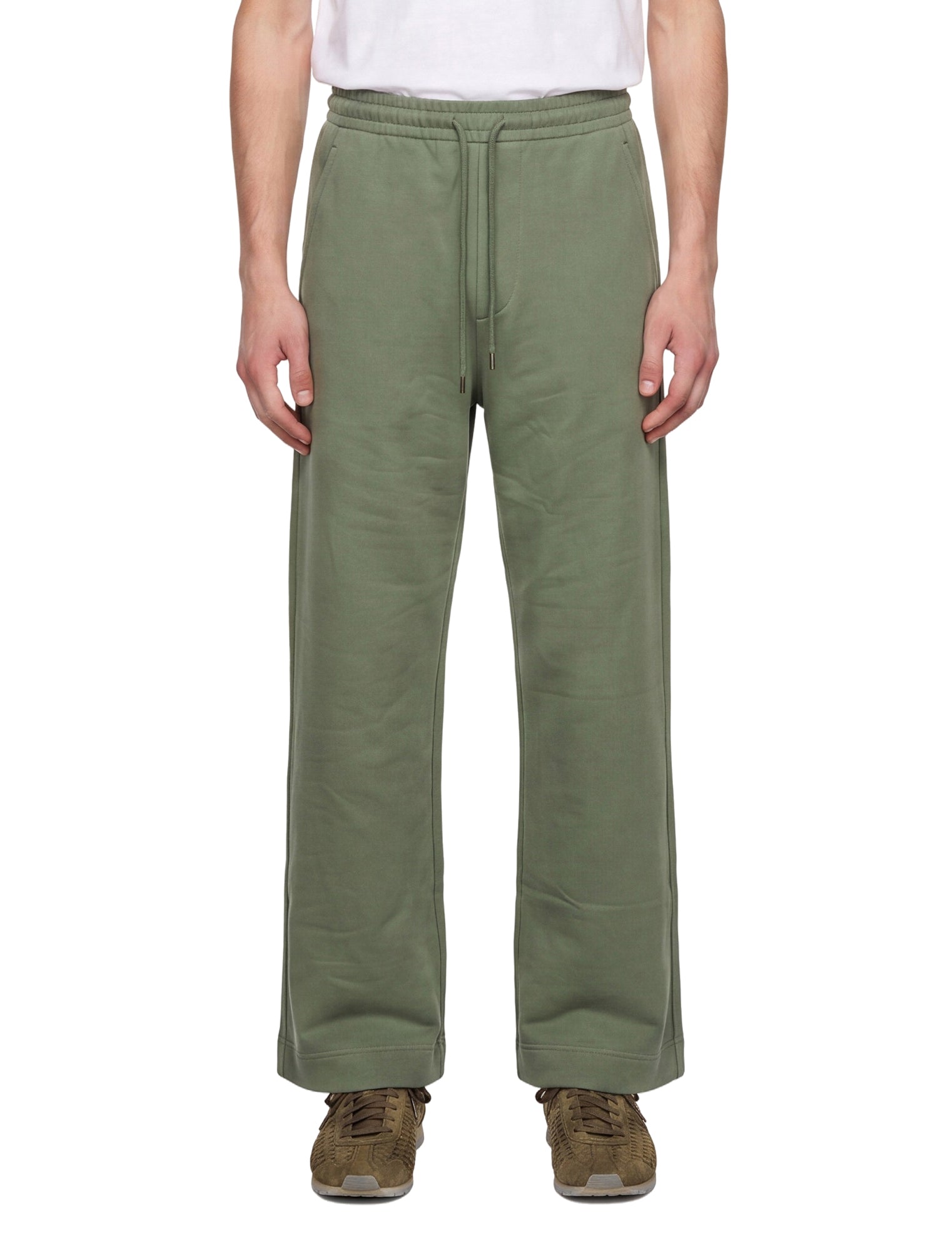 Pantalone Hamer con coulisse in verde 