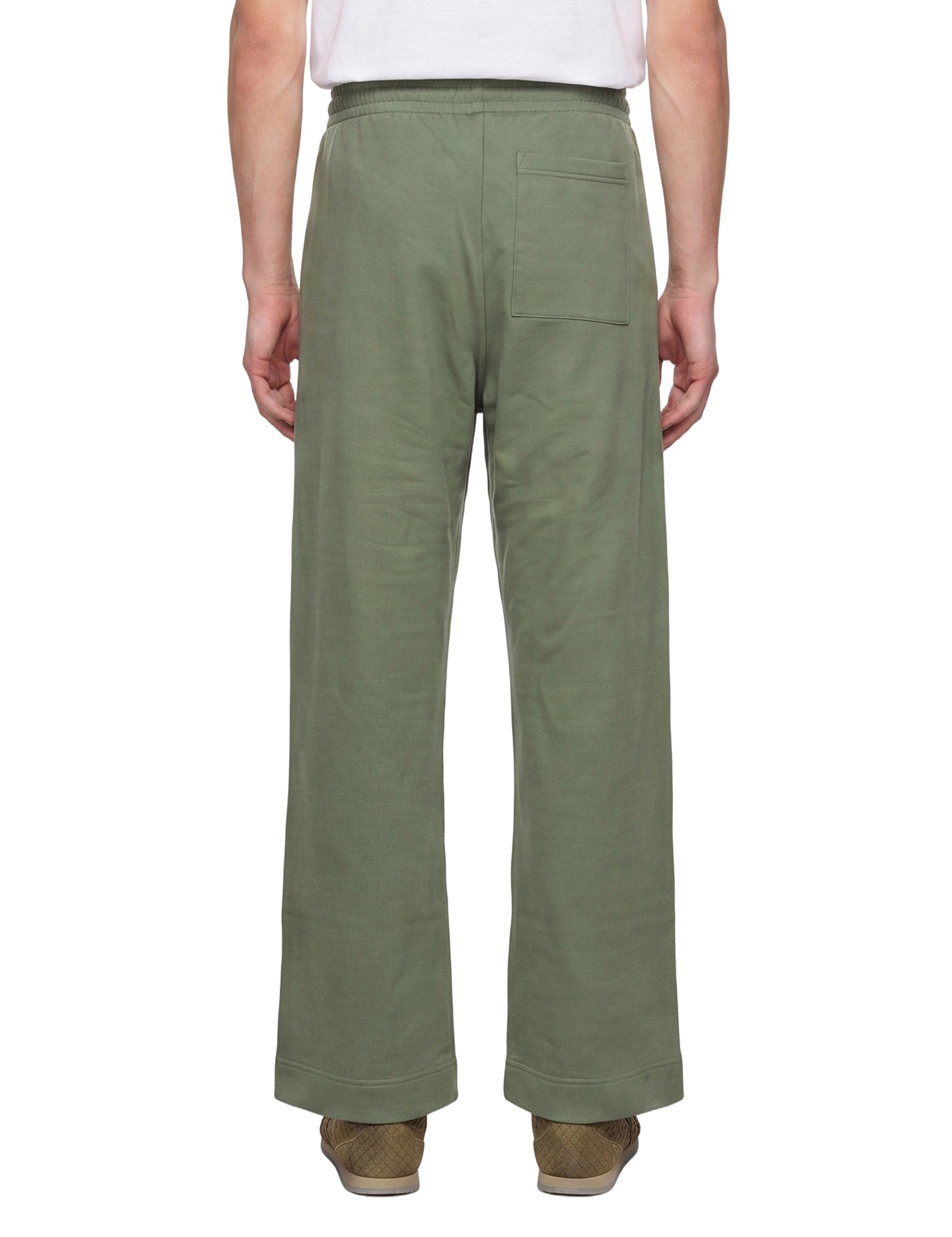 Pantalone Hamer con coulisse in verde 