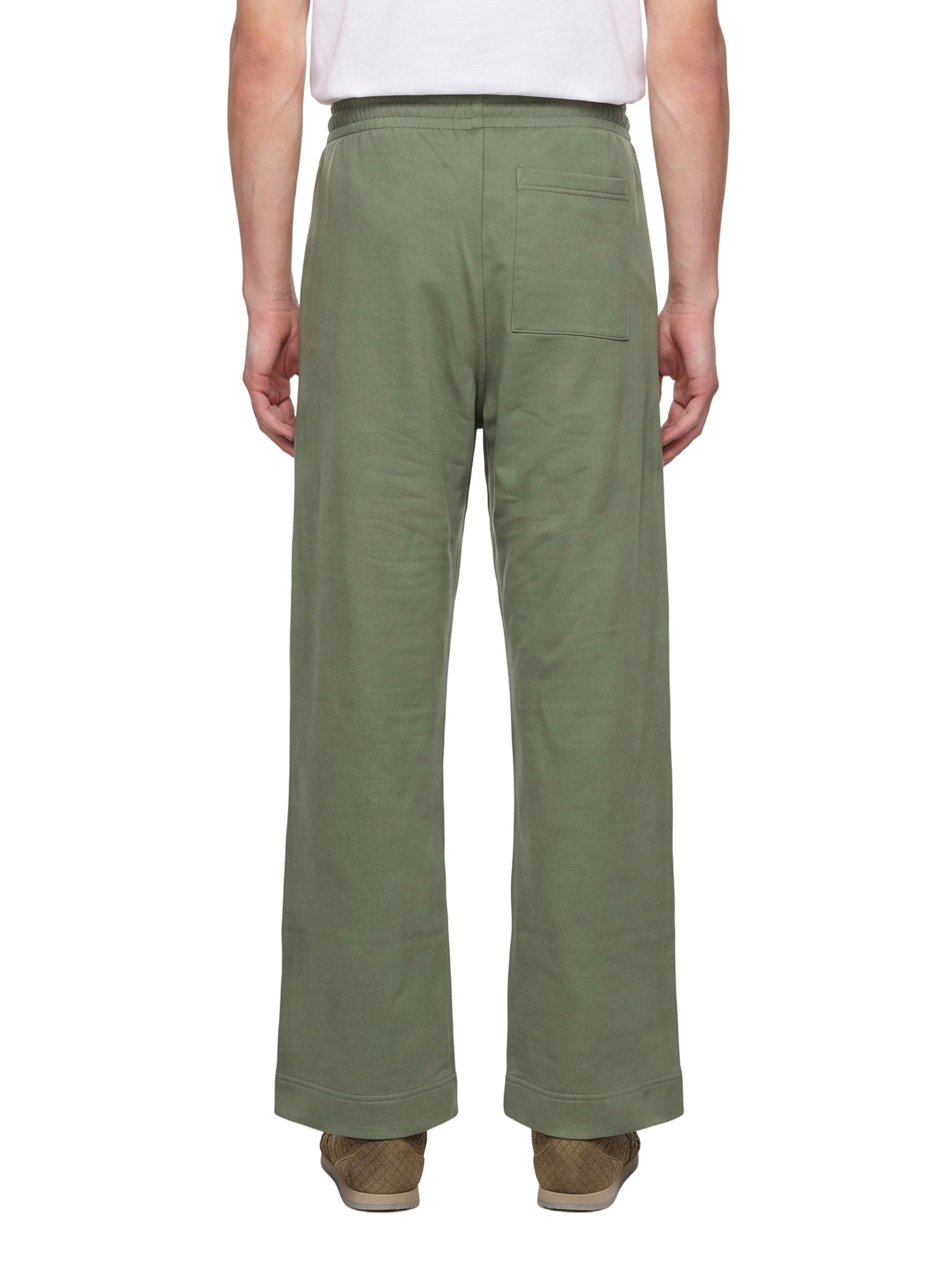 Pantalone Hamer con coulisse in verde 
