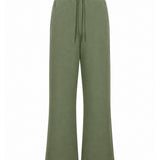 Pantalone Hamer con coulisse in verde 