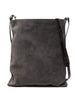 Borsa a tracolla in suede in grigio Dries van noten - donna