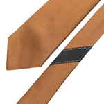 Cravatta con dettaglio a righe in marrone Dries van noten - uomo 