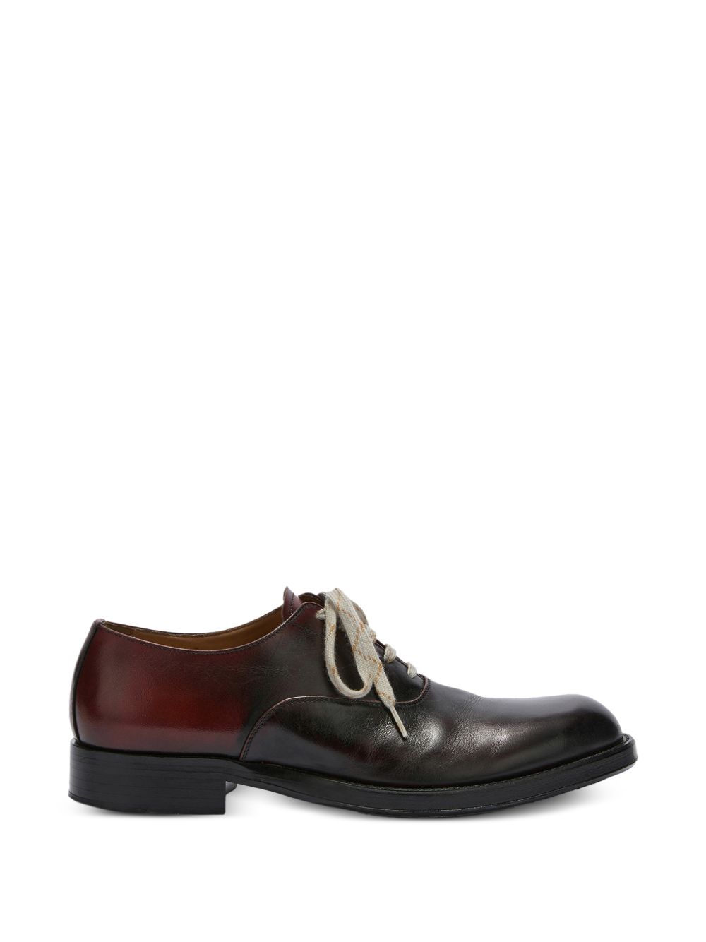 Derby con lacci in marrone Dries van noten - uomo 