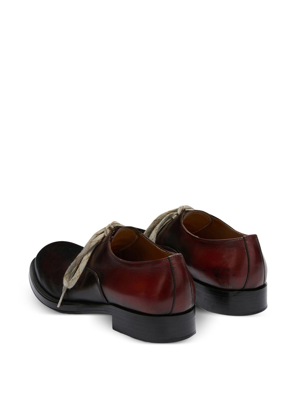 Derby con lacci in marrone Dries van noten - uomo 