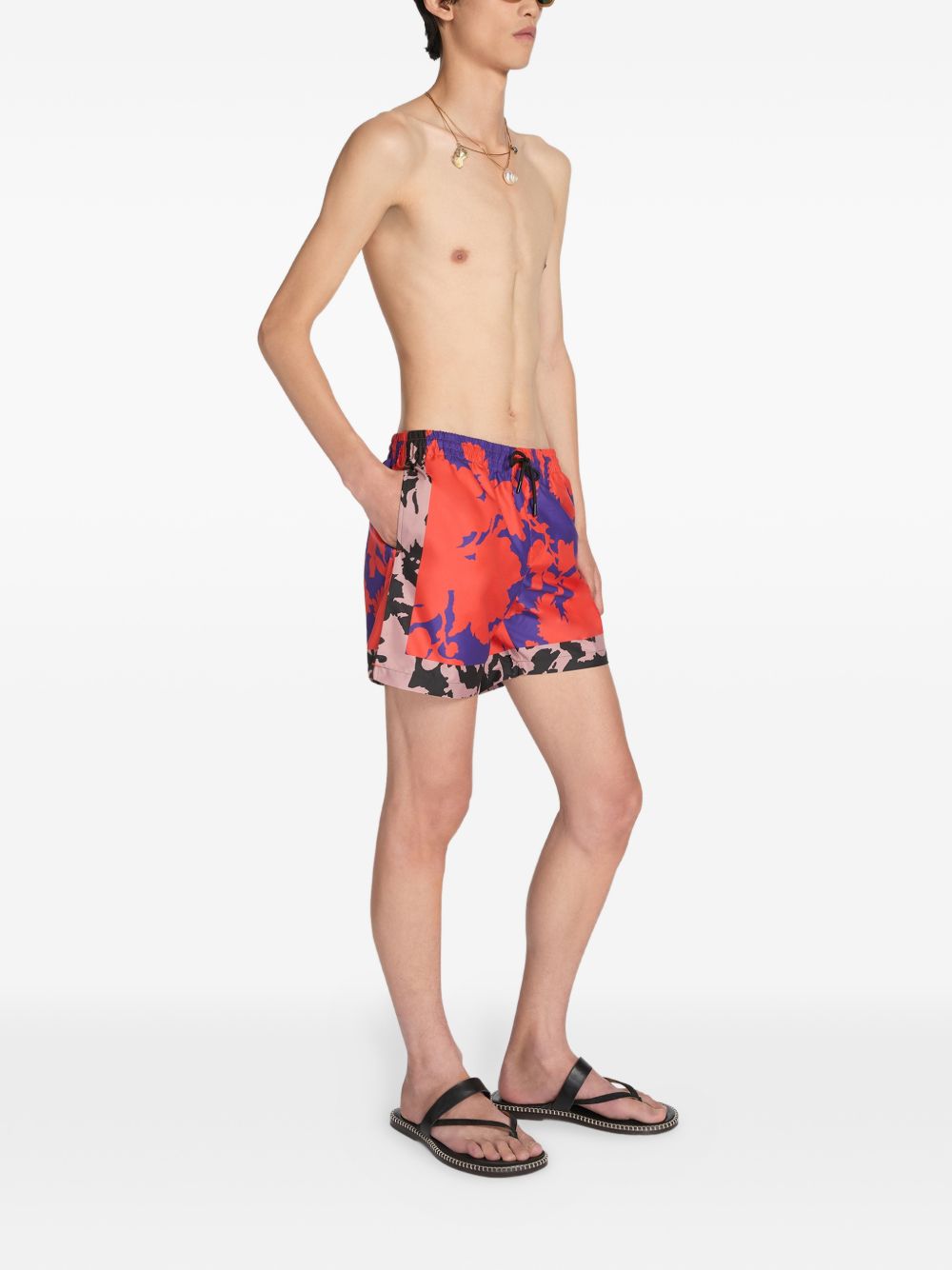 Costume con stampa phibbs multicolore 