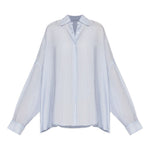 Camica a righe casia in blu Dries van noten - donna 