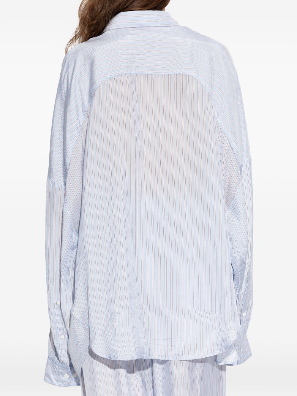 Camica a righe casia in blu Dries van noten - donna 