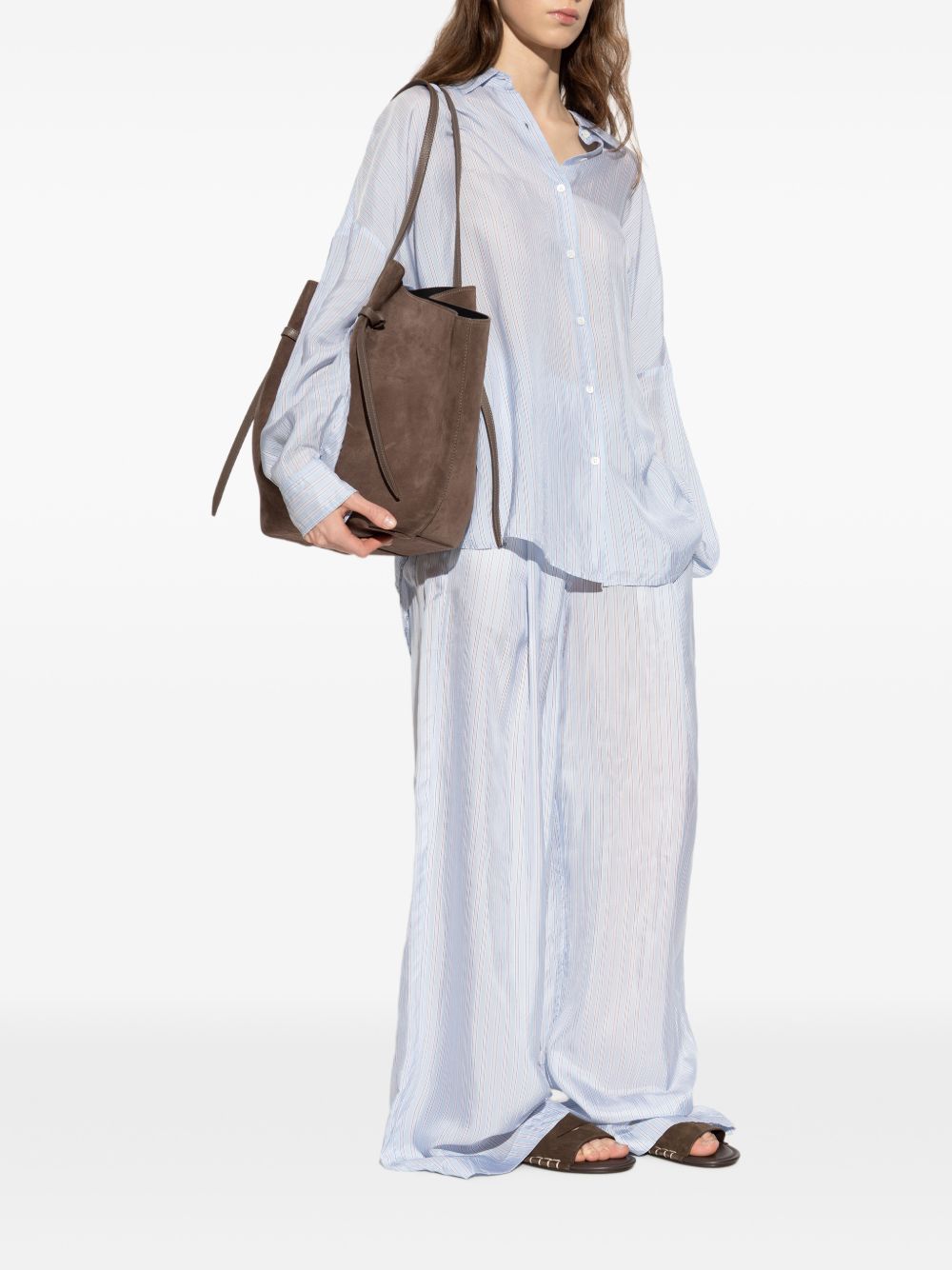 Camica a righe casia in blu Dries van noten - donna 