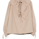 Top a collo alto Catya in beige Dries van noten - donna 