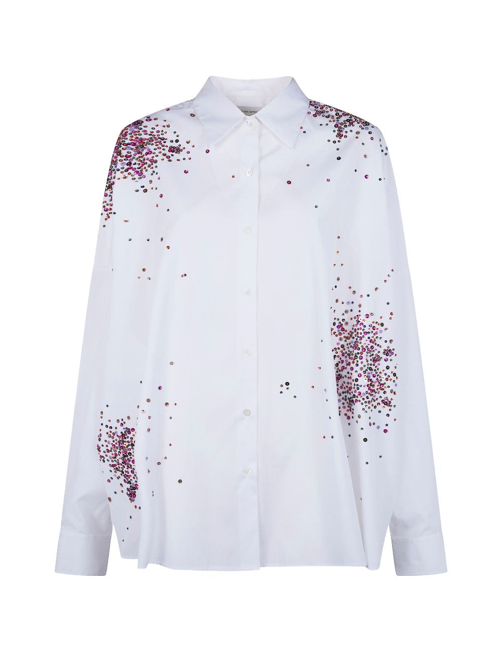 Camicia con cristalli casia  in bainco Dries van noten - donna 
