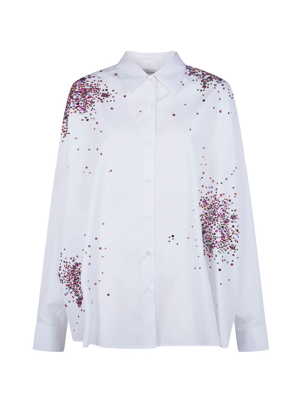 Camicia con cristalli casia  in bainco Dries van noten - donna 