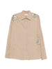 Camicia con cristalli casia  in beige Dries van noten - donna