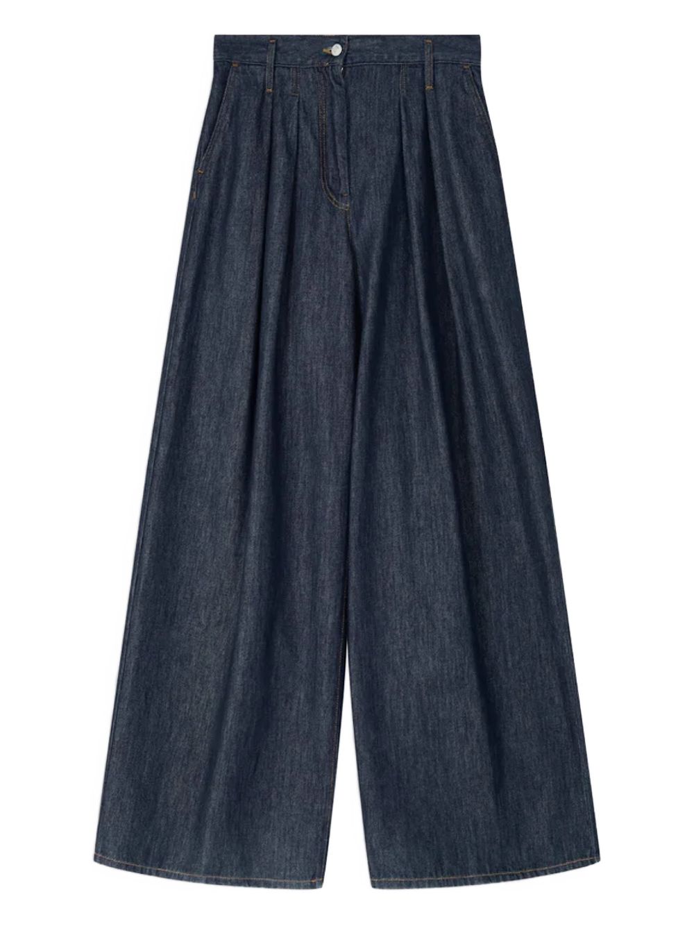 Jeans a gamba larga pamplona in blu Dries van noten - donna 