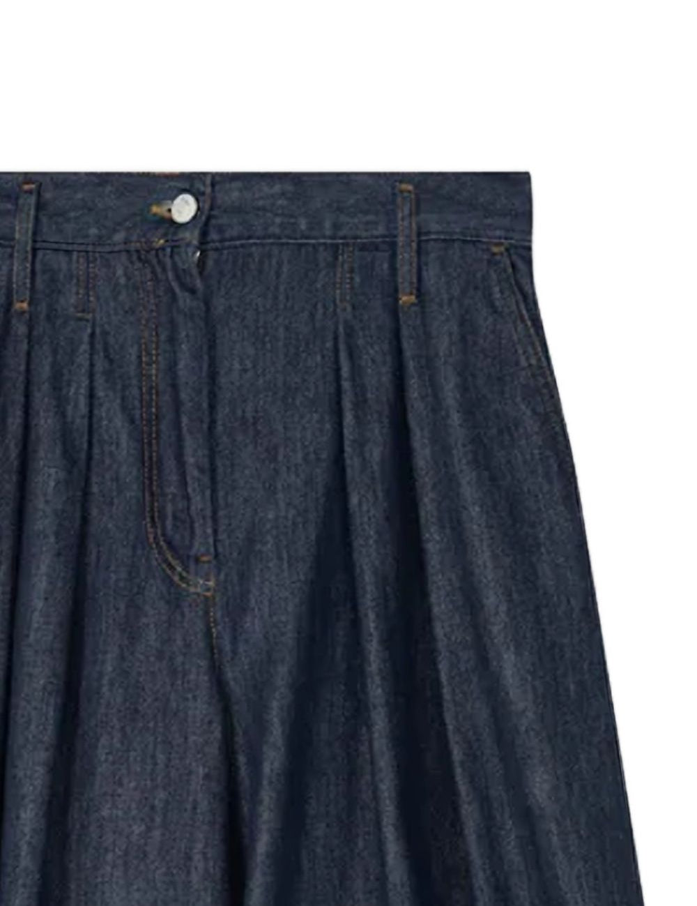 Jeans a gamba larga pamplona in blu Dries van noten - donna 