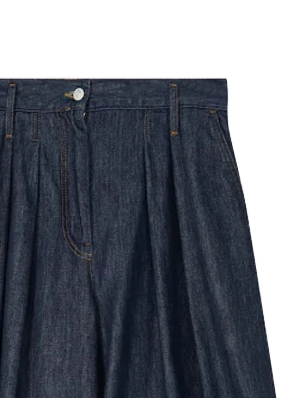 Jeans a gamba larga pamplona in blu Dries van noten - donna 