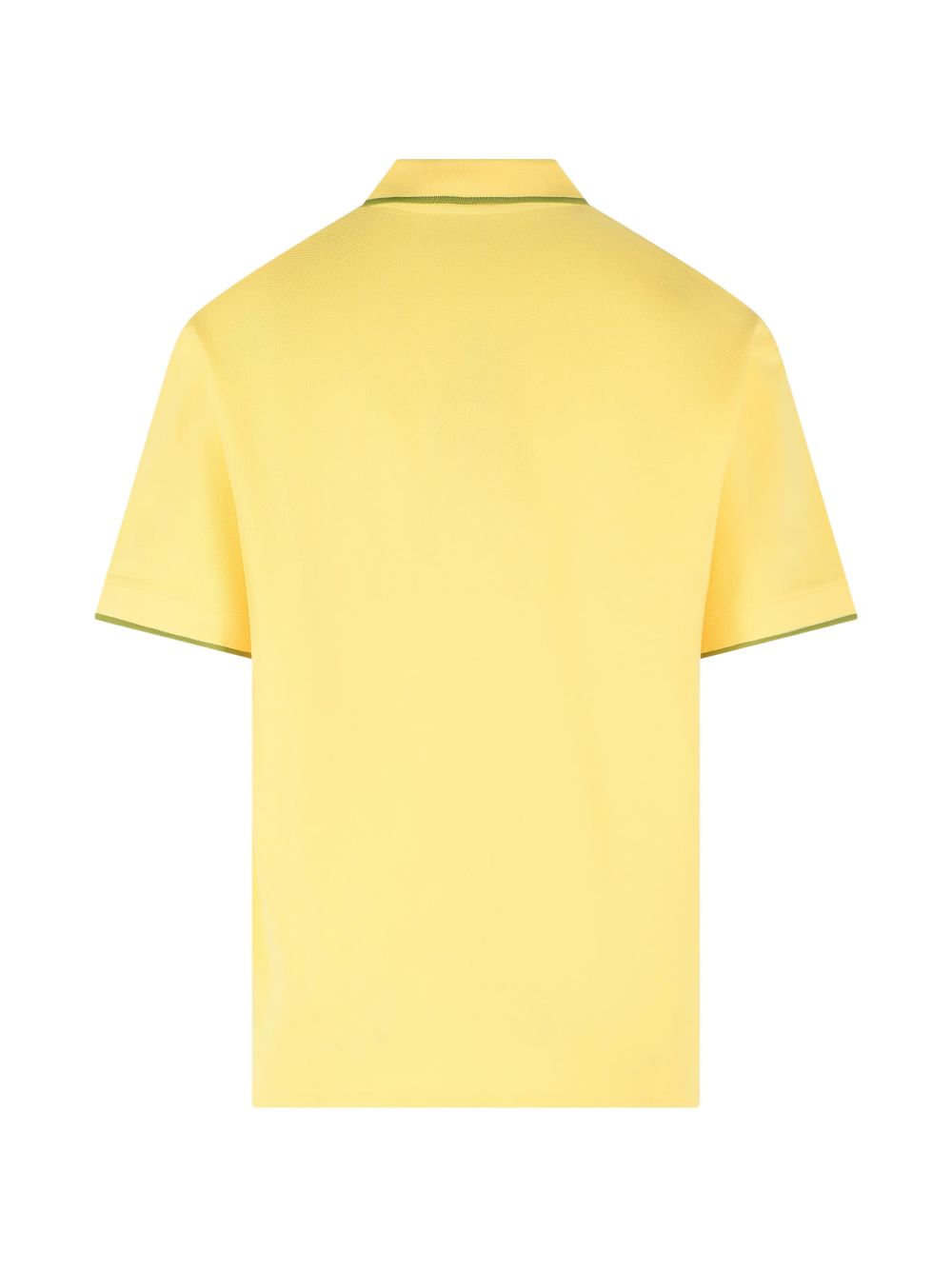 Polo con logo ricamato in giallo Drole de monsieur - uomo 