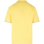 Polo con logo ricamato in giallo Drole de monsieur - uomo 
