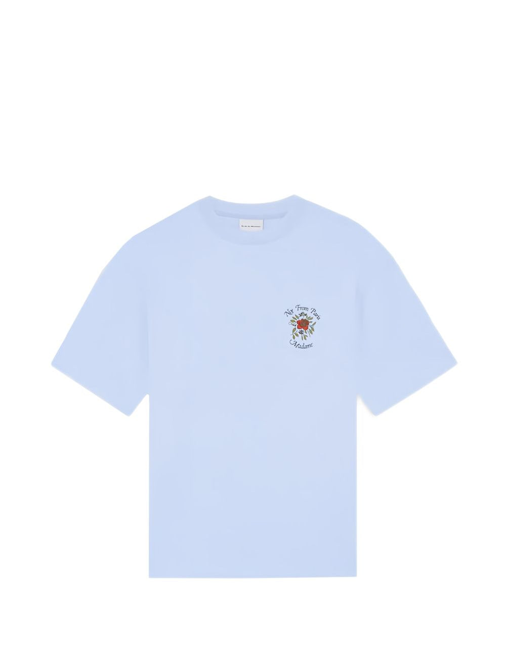 T-shirt con stampa in azzurro Drole de monsieur - uomo 